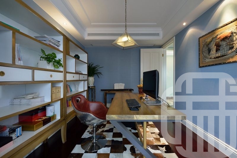 現(xiàn)代歐式-書房