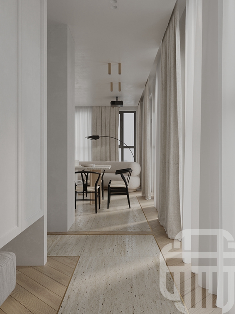 現(xiàn)代極簡風-客廳