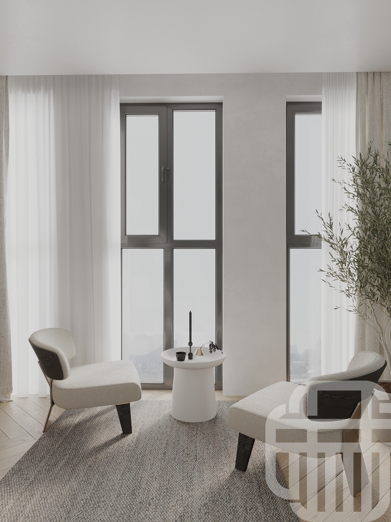 現(xiàn)代極簡風-休閑區(qū)