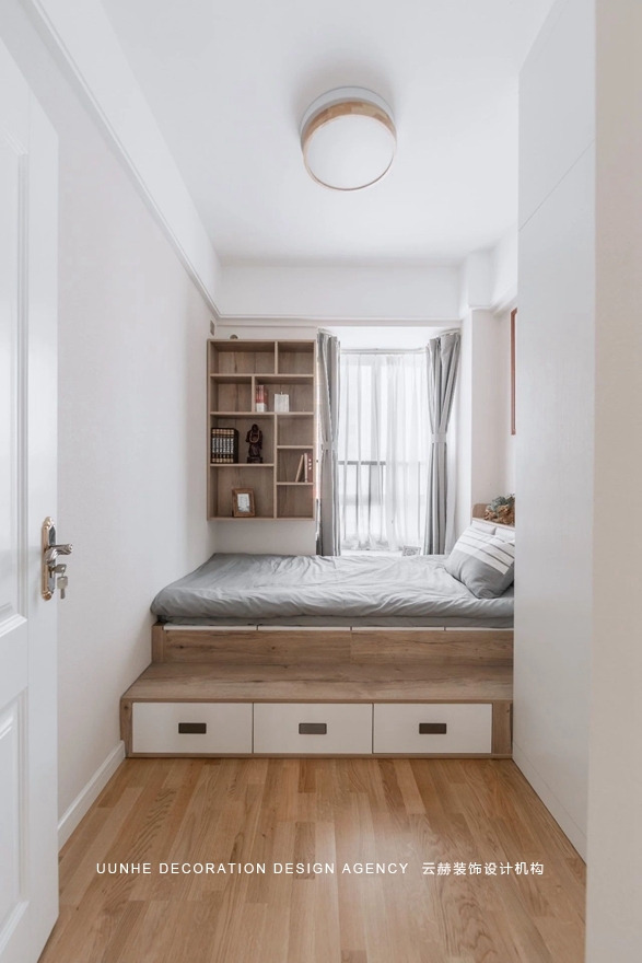 清新簡約北歐風(fēng)格臥室裝修效果圖