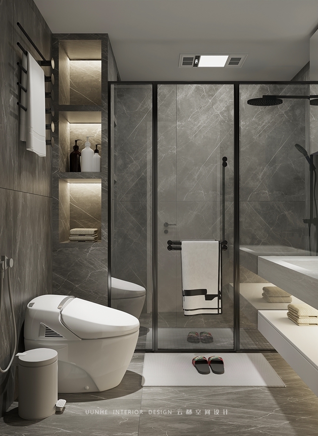 格林云墅B1衛(wèi)生間效果圖